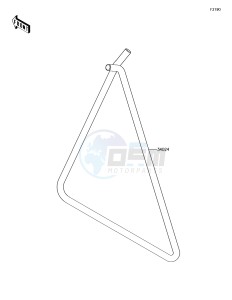 KX85 KX85CGF EU drawing Stand(s)