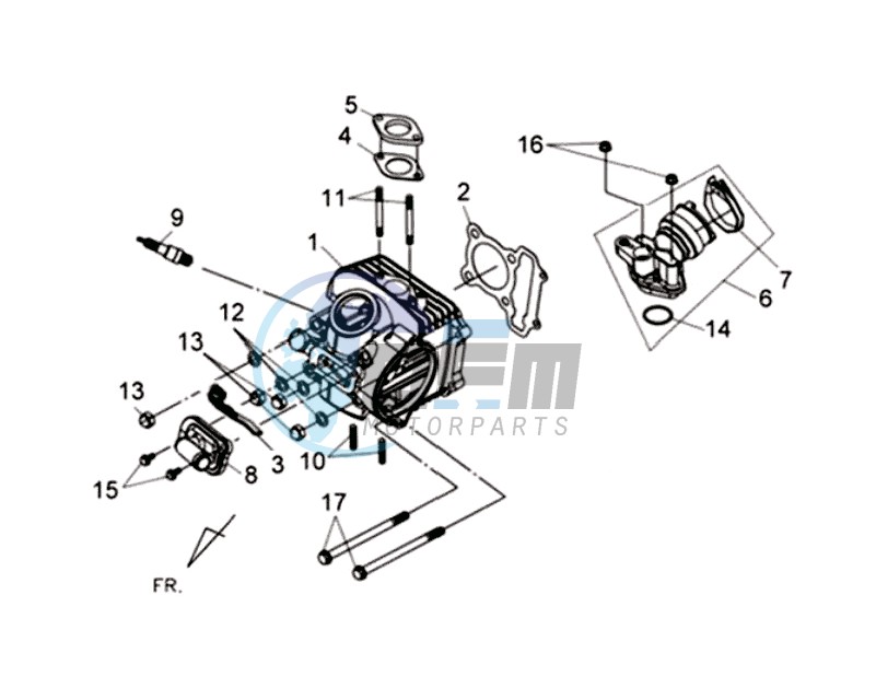 CYLINDER HEAD CPL