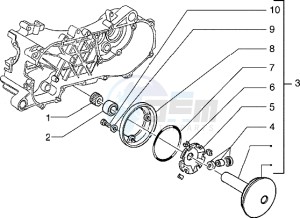 Hexagon 125 EXS1T 125cc drawing Driving pulley