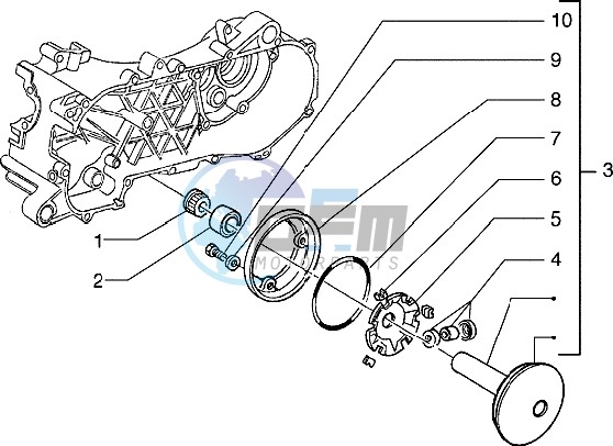 Driving pulley