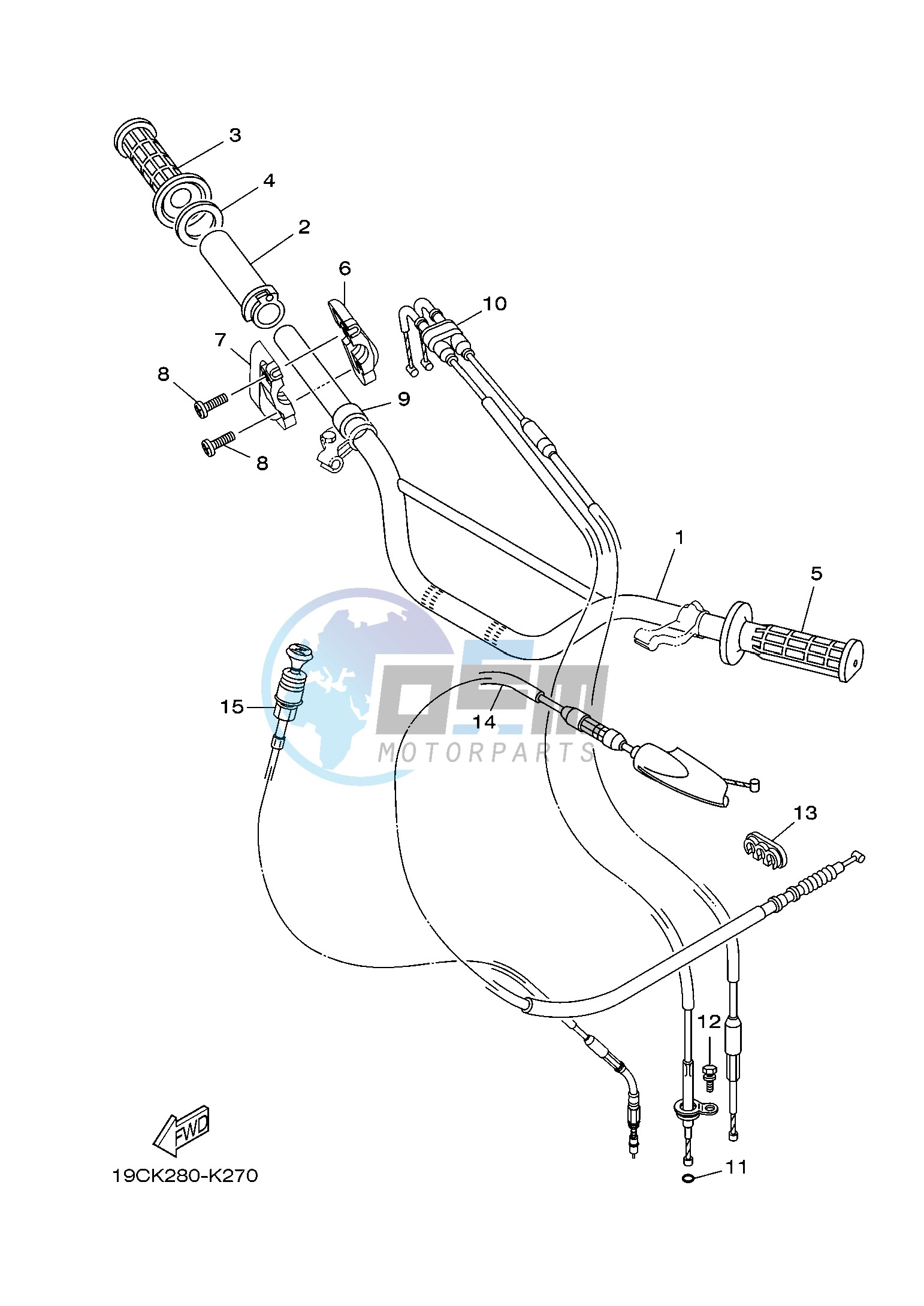 STEERING HANDLE & CABLE