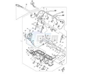 FZ1 FAZER ABS 1000 drawing INJECTION SYSTEM