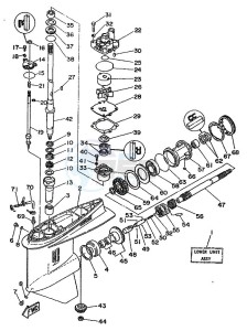 200ETD drawing LOWER-CASING-x-DRIVE-1