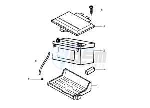 Runner PUREJET 50 drawing Battery