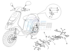 Typhoon 50 (UK) UK drawing Main cable harness