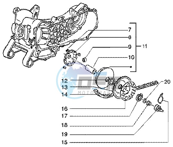 Driving pulley