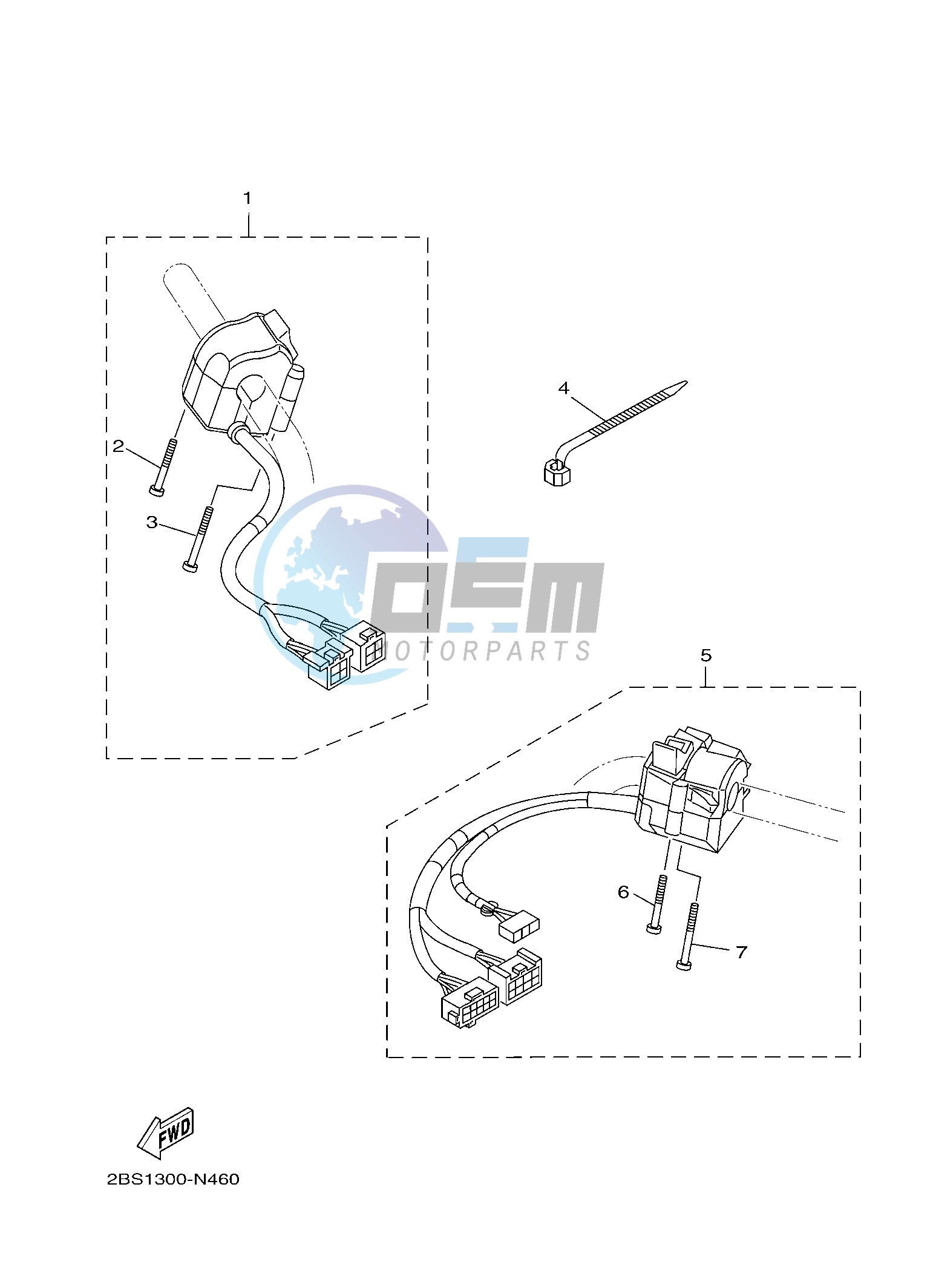 HANDLE SWITCH & LEVER