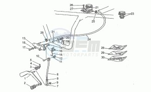 V 35 350 Carabinieri - PA Carabinieri/PA drawing Rear master cylinder