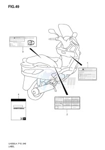 UH200 ABS BURGMAN EU drawing LABEL