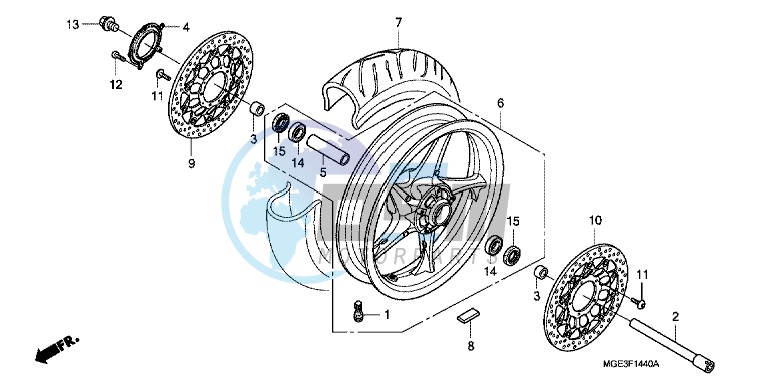 FRONT WHEEL