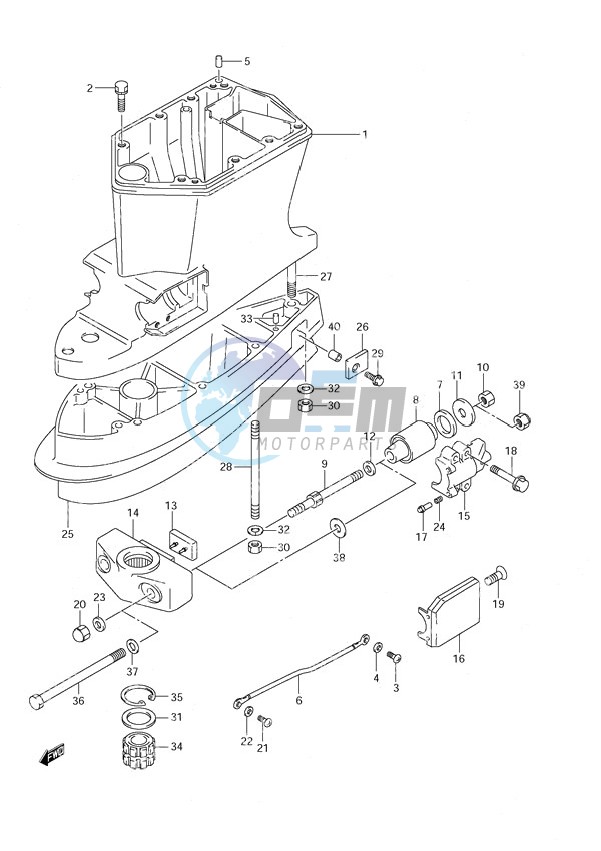 Driveshaft Housing