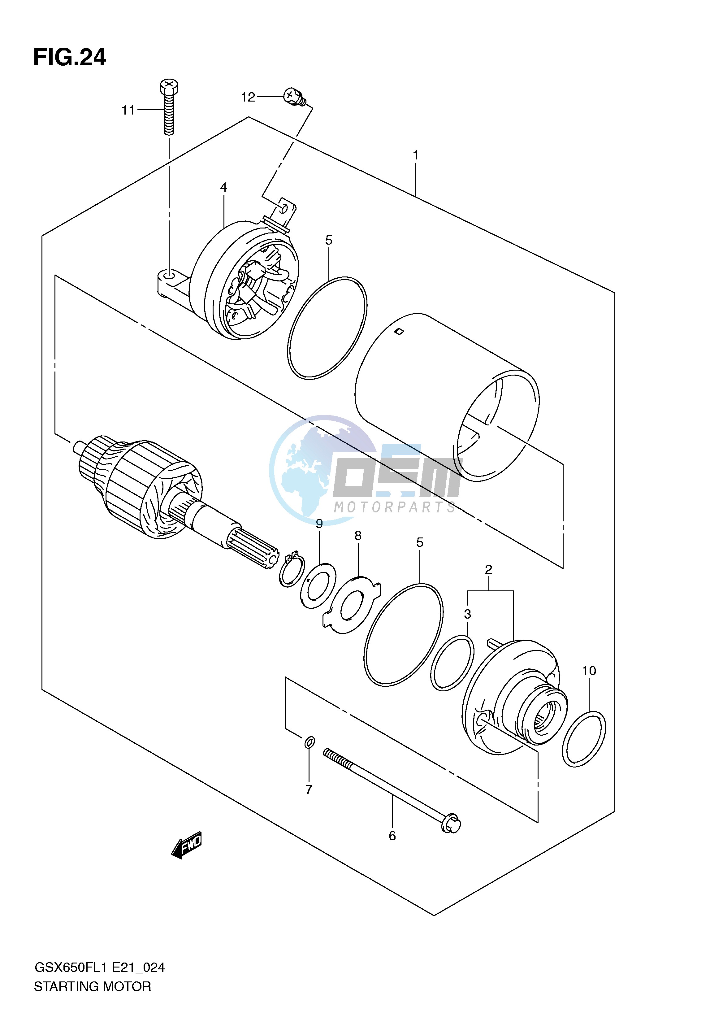 STARTING MOTOR