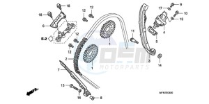 CB1000R9 Australia - (U) drawing CAM CHAIN/TENSIONER