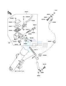 VN900 CLASSIC VN900BDFA GB XX (EU ME A(FRICA) drawing Front Master Cylinder