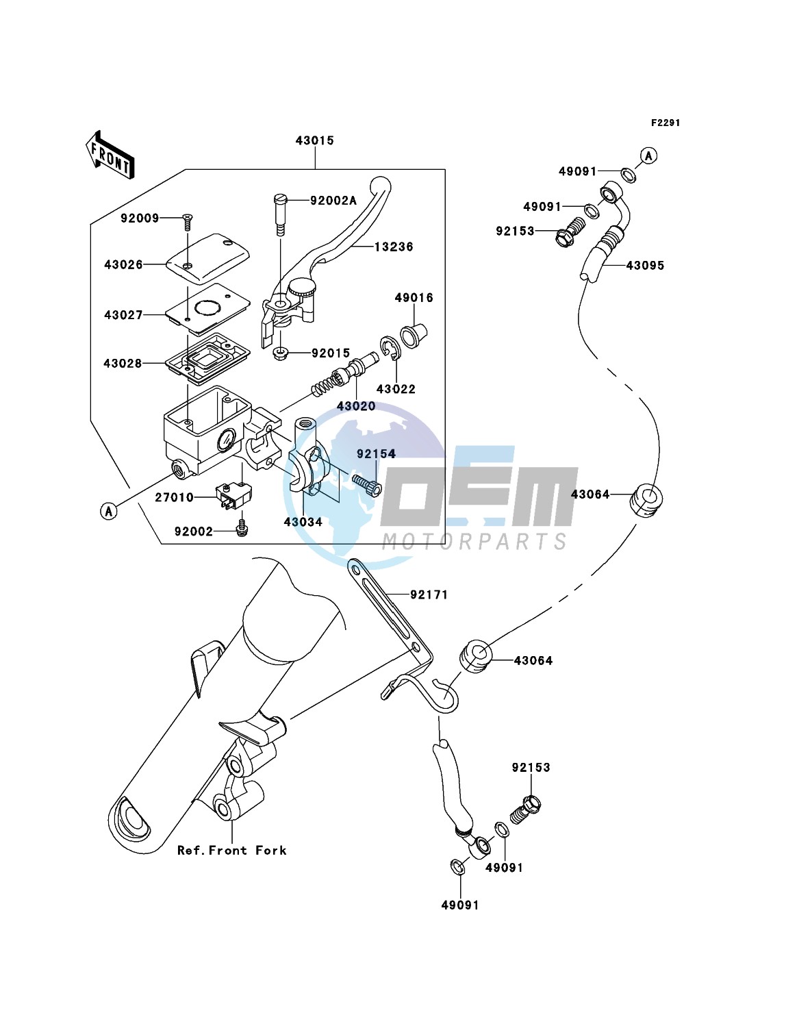 Front Master Cylinder