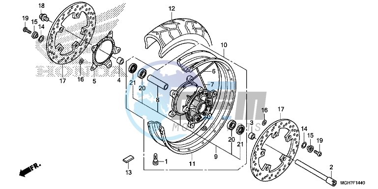 FRONT WHEEL