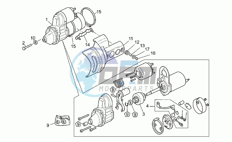 Starter motor