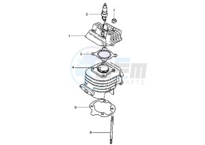 BW'S ORIGINAL 50 drawing CYLINDER HEAD