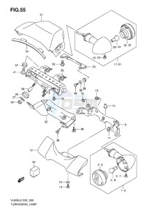 VL800C INTRUDER EU drawing TURNSIGNAL LAMP