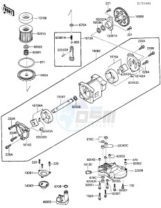 ZX 900 A [NINJA] (A1-A2) NINJA 900 drawing OIL PUMP_OIL FILTER