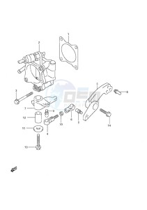 DF 40 drawing Throttle Body