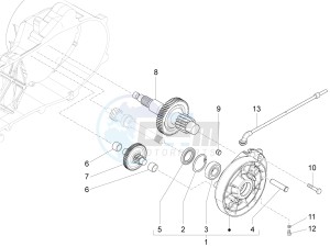 SPRINT 50 4T 3V E4-2020 (NAFTA) drawing Reduction unit