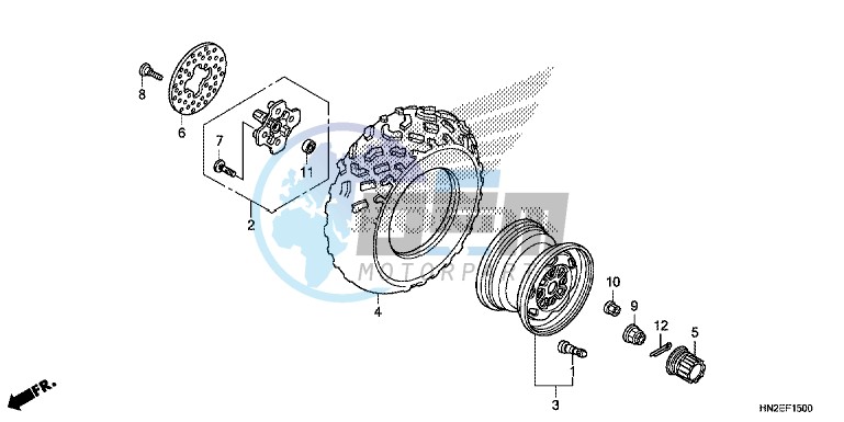 FRONT WHEEL