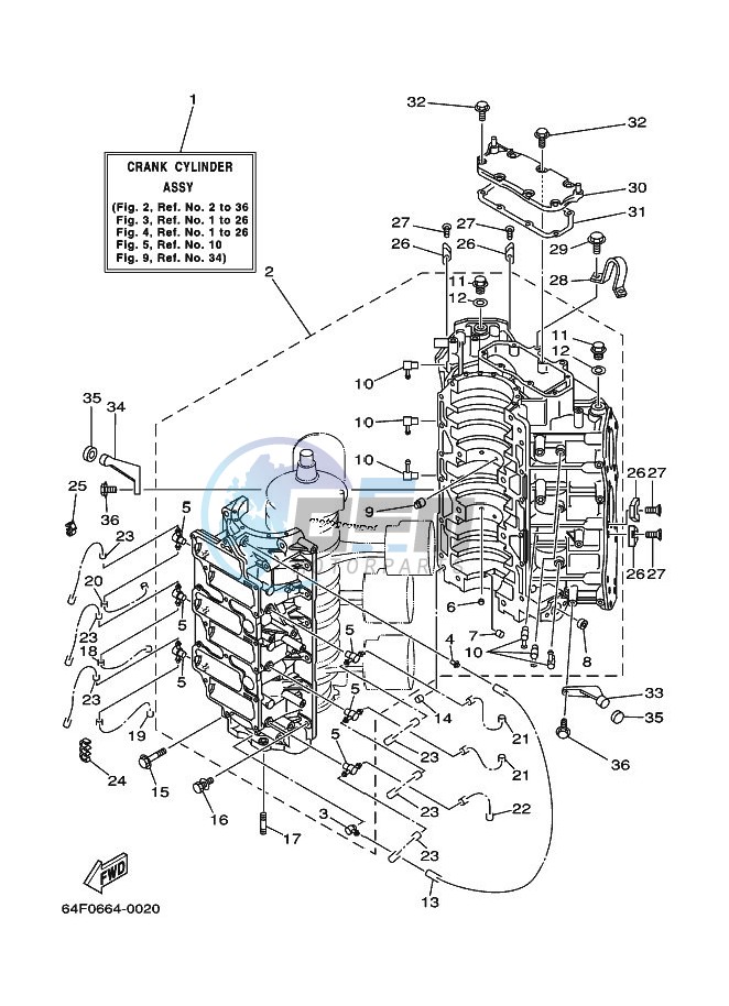 CYLINDER--CRANKCASE