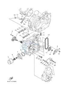 YFM700FWAD YFM70GPLG GRIZZLY 700 EPS LIMITED EDITION (B315) drawing OIL PUMP