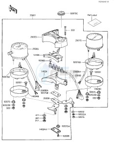 KZ 305 B [LTD] (B2-B3) [LTD] drawing METER-- S- -