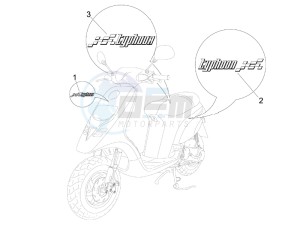 Typhoon 50 drawing Plates - Emblems