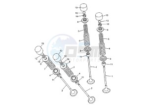 YZF R6 600 drawing VALVE