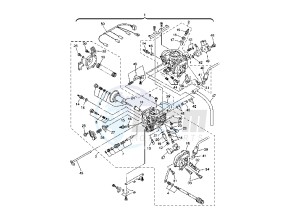 XVS A DRAG STAR CLASSIC 650 drawing CARBURETOR