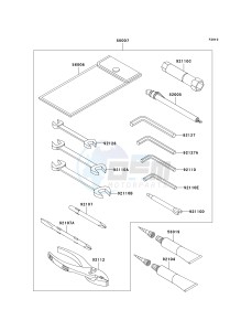 VN 1500 B [VULCAN 88 SE] (B1-B3) N8F drawing OWNERS TOOLS