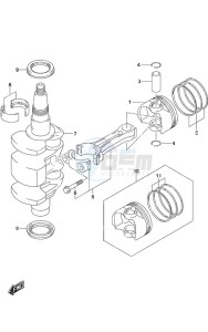 DF 20A drawing Crankshaft