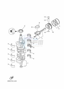 F150BETX drawing CRANKSHAFT--PISTON