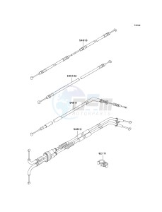 ZR 1000 B [Z1000] (7F-8F) 0B8F drawing CABLES