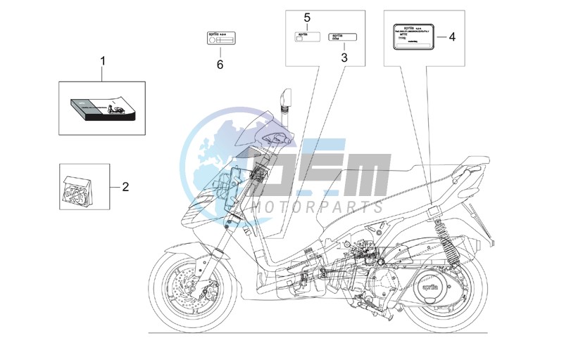 Plate set-decal-op.handbooks