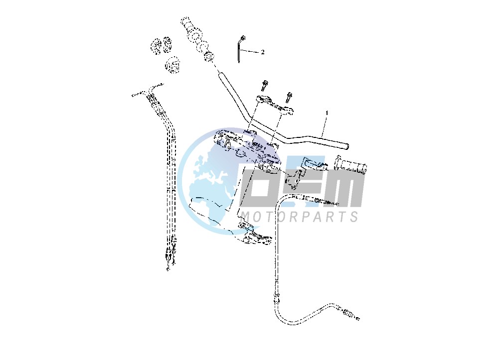 STEERING HANDLE 2 TRAC