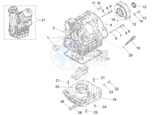 Griso S.E. 1200 8V USA-CND drawing Crank-case I