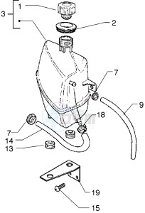 X9 500 drawing Expansion tank