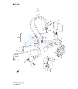 VZ1500K9 drawing ELECTRICAL