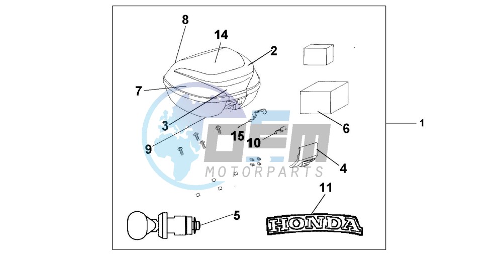 TOP BOX 35 L YR-254M