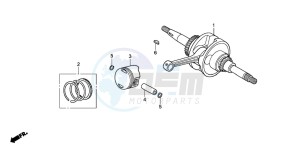 NVS504SH 502 drawing CRANKSHAFT