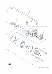 YFZ450R (BKDA) drawing STARTING MOTOR