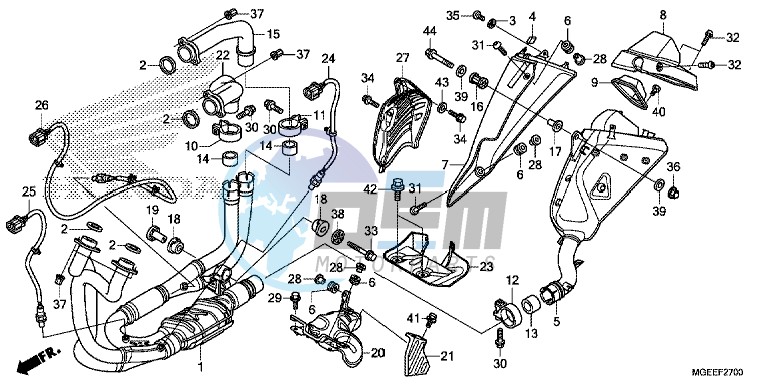 EXHAUST MUFFLER