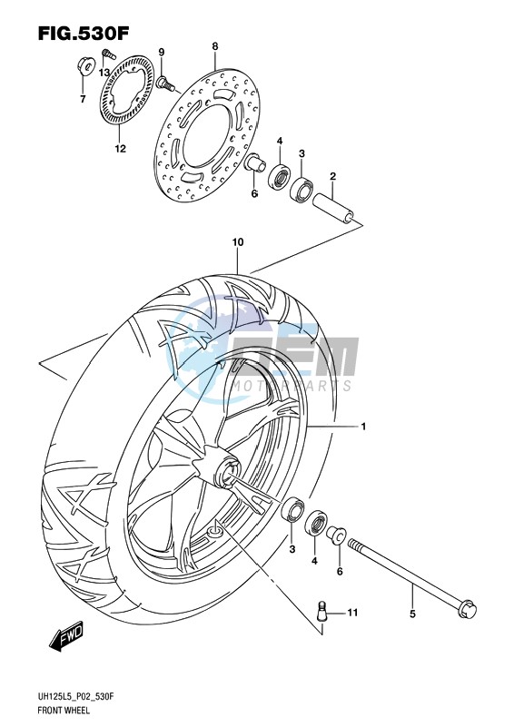 FRONT WHEEL