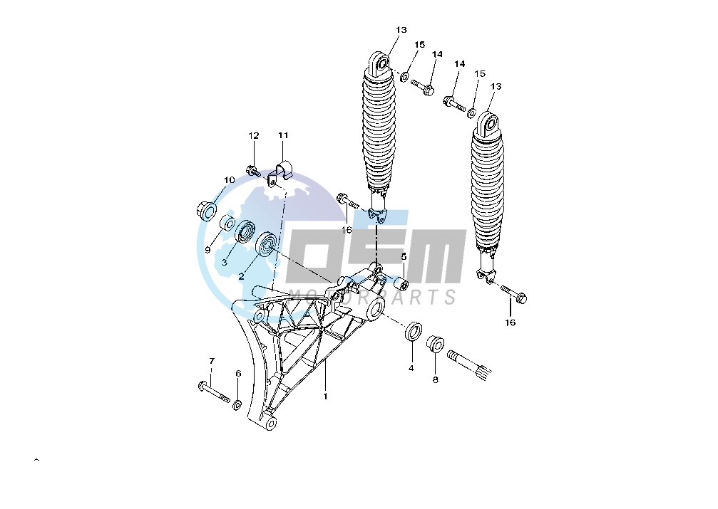 REAR SHOCK ABSORBER