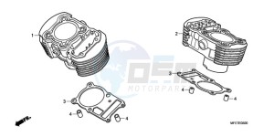 VT750C2F9 Australia - (U / KMH MME) drawing CYLINDER