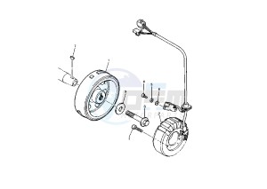 YZF R THUNDER CAT 600 drawing GENERATOR